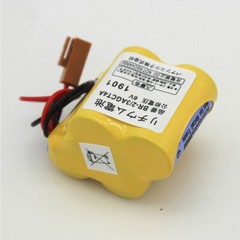10X BR-2/3AGCT4A A98L-0031-0025 6V 4400mAh High Capacity Battery for Fanuc +Plug
