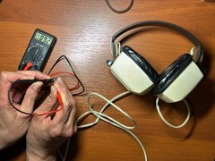 Vintage headphones USSR 9 ohm START soviet union
