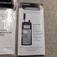 Radio Shack Pro-106 Digital Trucking Handheld Scanner 20-106 (MANUALS ONLY!)