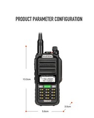 UV-98 PRO Dual Band Two Way Radio IP68 Waterproof 10W Handheld Walkie Talkie