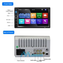 7″ Double 2Din Touch Screen Car Stereo Radio For Apple Carplay Android Auto+Cam