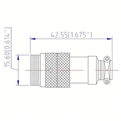 5 PCS 8 Pin Round IN-LINE MALE Microphone Connector HAM Kenwood Icom Yaesu Radio
