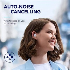 Soundcore Space A40 True Wireless Earbuds Auto-Adjustable Active Noise Cancell