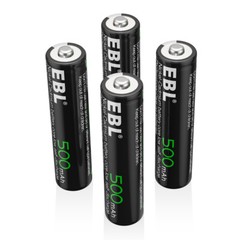 EBL AA AAA Rechargeable Batteries Double A,Triple A NiMh 2800mAh 800mAh +Box Lot
