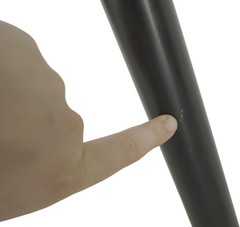Ultimate Support TS-99BL – Leveling-Leg Speaker Stand Black BLEMIS