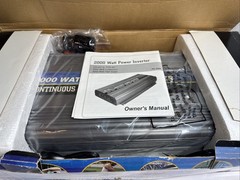 2000 Watt Power Inverter / 4000 Watt High Surge – DC 24V to AC 220V-240V, 60Hz