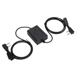 Two‑Way Walkie‑Talkie Repeater Relay Box K‑Head ABS 90cm Cable Signal Amplifier
