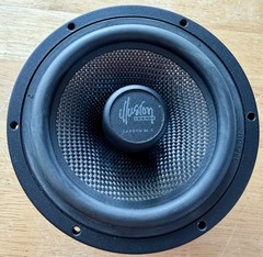 Acoustic Research Phantom Illusion Carbon Fiber Nd-5 Woofer 4 Ohm Shallow Driver