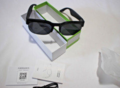 WIRELESS SMART GLASSES 6.0 TWO IN ONE XG89 BLACK