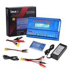 B6 Battery Charger AC 80W Mini Lipo Balance Charger/Discharger with Power Supply
