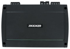KICKER 48KXMA8004 800 Watt 4-Channel Marine Boat Amplifier+Amp Kit KXMA800.4