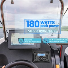 Marine Stereo Bluetooth Waterproof AM FM Radio System for ATV UTV RV UV Golf Car