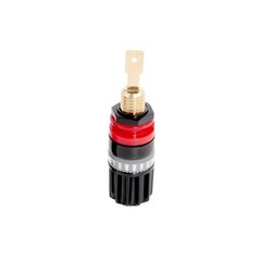 2PCS Brass Speaker Binding Post Audiophile Amplifier Speaker Terminal Connector
