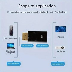 DisplayPort to HDMI Adapter Converter Display Port DP Male to HDMI Female