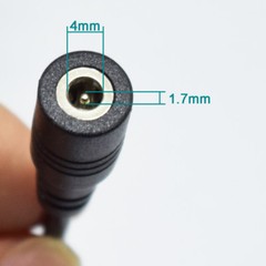 1pc 16cm DC Power Supply Female 4.0 x 1.7mm To Mini USB 5 Pin Male Adapter Cable