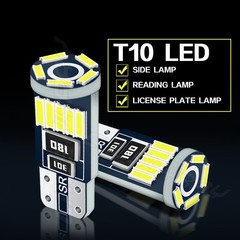 T10 168 LED License Plate Light Bulbs White for Nissan Altima 2019-2025 Canbus