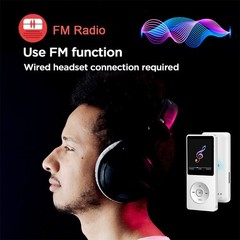 MP3 Player MP4 Media FM Radio HIFI Sport Music Speakers With Headphone 16GB