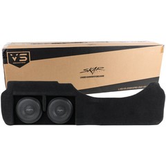 NEW DUAL 8″ 1200W LOADED SUB BOX FITS 2022-UP NISSAN FRONTIER CREW CAB