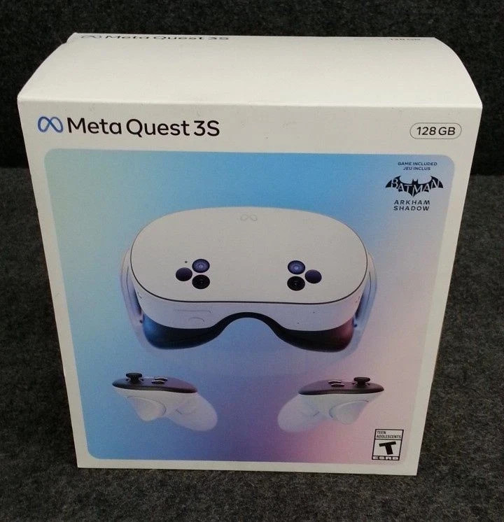 Meta Quest 3 128gb Sealed w/ Charger & Box – Fast Shipping