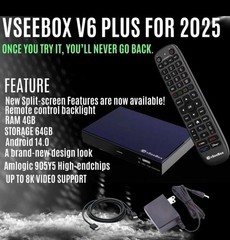 vSeeBox V6 Max Streaming Box – Start saving today with this awesome alternative
