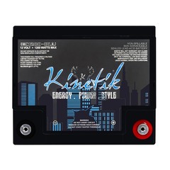 Kinetik HC1200-BLU 1200 Watt Car Audio High Current Blue Power Cell Battery