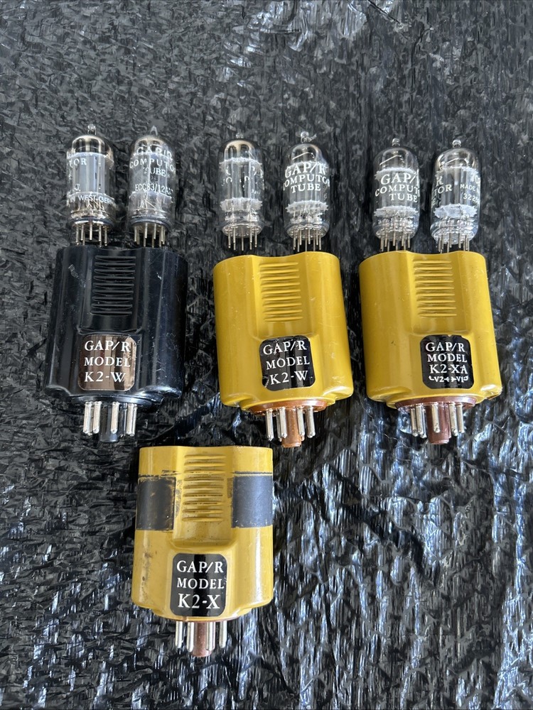 1 Lot Of GAP/R Philbrick OP AMP Modules And Tubes