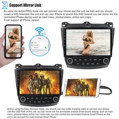 For Honda Accord 7 03-07 Android 15 Stereo Car Radio GPS Head Unit Carplay 64GB