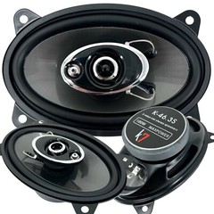 New Audiotek K7 4×6″ in 3-Way 180 Watts Coaxial Car Speakers CEA Rated (Pair)