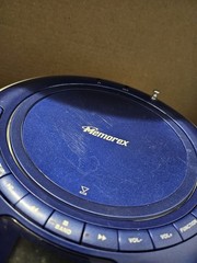 Memorex MP4067 CD/MP3 Player AM/FM Radio Boombox 2008 Rare Blue Tested Works