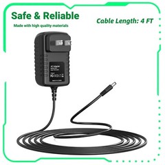 12V 500mA Fits for MFJ-1312D Most MFJ Devices Battery Charger Power Supply