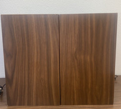 1960s Zenith Wood Wooden 13″ x 10″ x 8″ Book Shelf Speakers Works