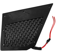 Dash Mount Midrange & Tweeter Pods Boxes 2-Way Speaker Bracket Housing Plastic