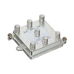 47690-G6 1 X 6 (6-Way) 2Ghz Passive Video Splitter, Gold