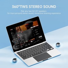 Small Speaker, Portable Bluetooth Speaker with Loud Stereo Sound and Robust Bass