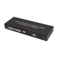 8K HDR HDMI2.1 True Matrix 4×2 4320P@50/60Hz 4K120Hz Audio Extractor MetialHouse