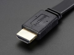 Premium Flat HDMI Cable 30cm / 1 Foot 1.4 HD Video 4K Hi-Speed Raspberry Pi U94