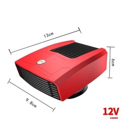 1200W Heater Portable Heating & Fan Defroster Demister for Car Truck DC 12V/24V