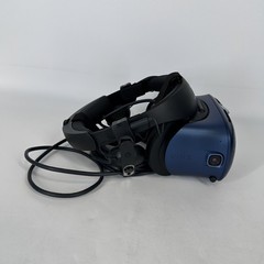 HTC Vive Cosmos VR Headset w/ Controllers/Link Box/USB Cable – Very Good