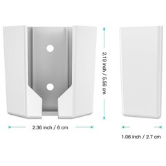 Starlink Gen 2 Power Adapter Wall Bracket ABS Plastic Holder Mount Durable