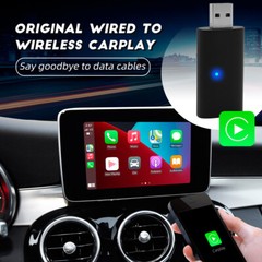 Wireless CarPlay Adapter For iPhone Apple Wireless Carplay Dongle,Plug Play 5GHz