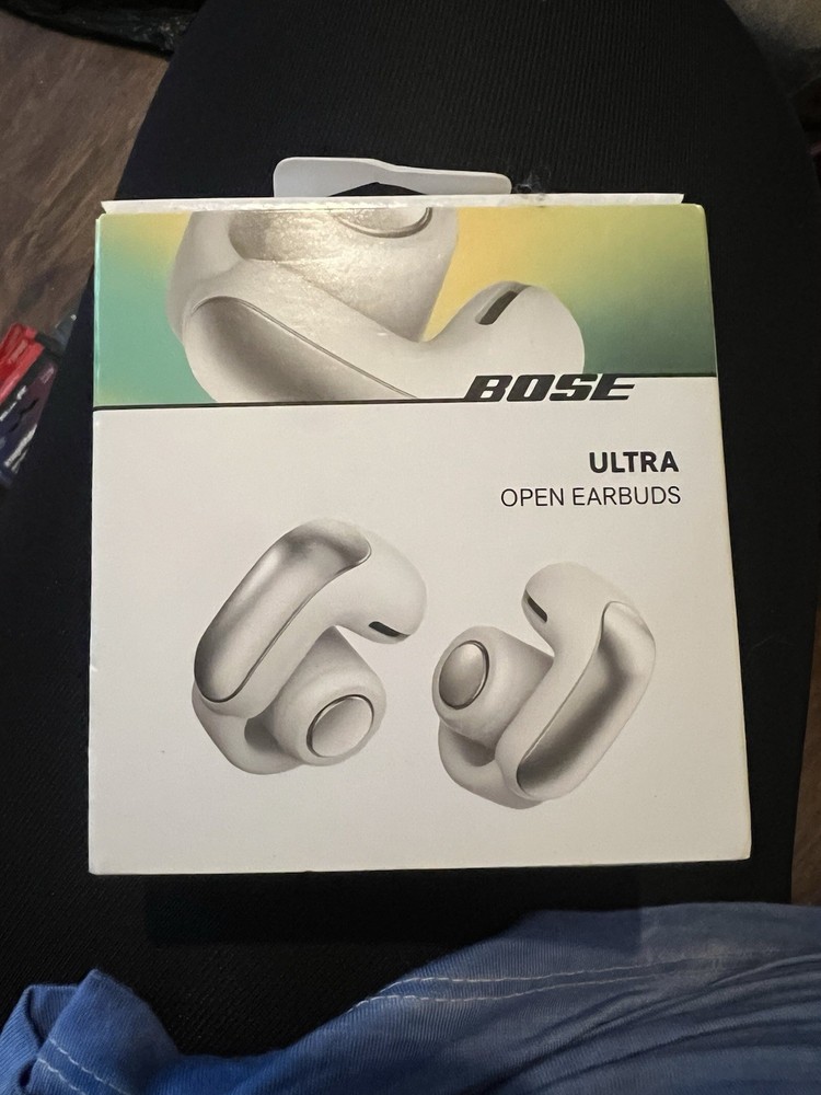 Bose Ultra Open Earbuds Bluetooth In-Ear Wireless Built-In Mic White Smoke