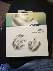 Bose Ultra Open Earbuds Bluetooth In-Ear Wireless Built-In Mic White Smoke