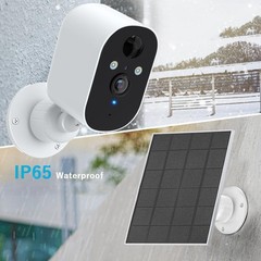 Solar Battery Camera Outdoor Wireless WiFi IP Solar Powered Home Security CCTV