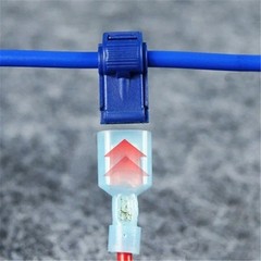 20Pcs Insulated T-Tap Wire Connectors 22-10 AWG Quick Splice Terminals