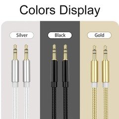 3.5mm to 3.5mm AUX Audio Cable 3.5mm Jack Speaker Cable for JBL Headphones Car S