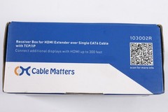 Cable Matters HDMI Extender Receiver Box Over Single Cat 6 Cable 103002R