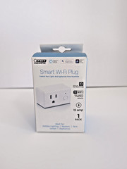 Feit Electric Smart Plug, WiFi Plug Works with 1 Count (Pack of 1), White