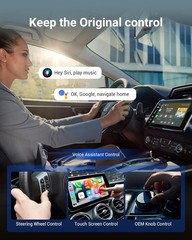 Play2Video Pro – Wireless CarPlay & Android Auto Adapter with YouTube, Netflix..
