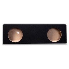 Dual 12″ Subwoofer Regular Standard Cab Truck Sub Box Enclosure Speaker Audio