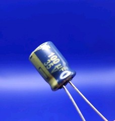 5 Panasonic FC 100uF 35V 35VDC Capacitors Sub 4 UPW & UPM FASTEST FREE SHIPPING